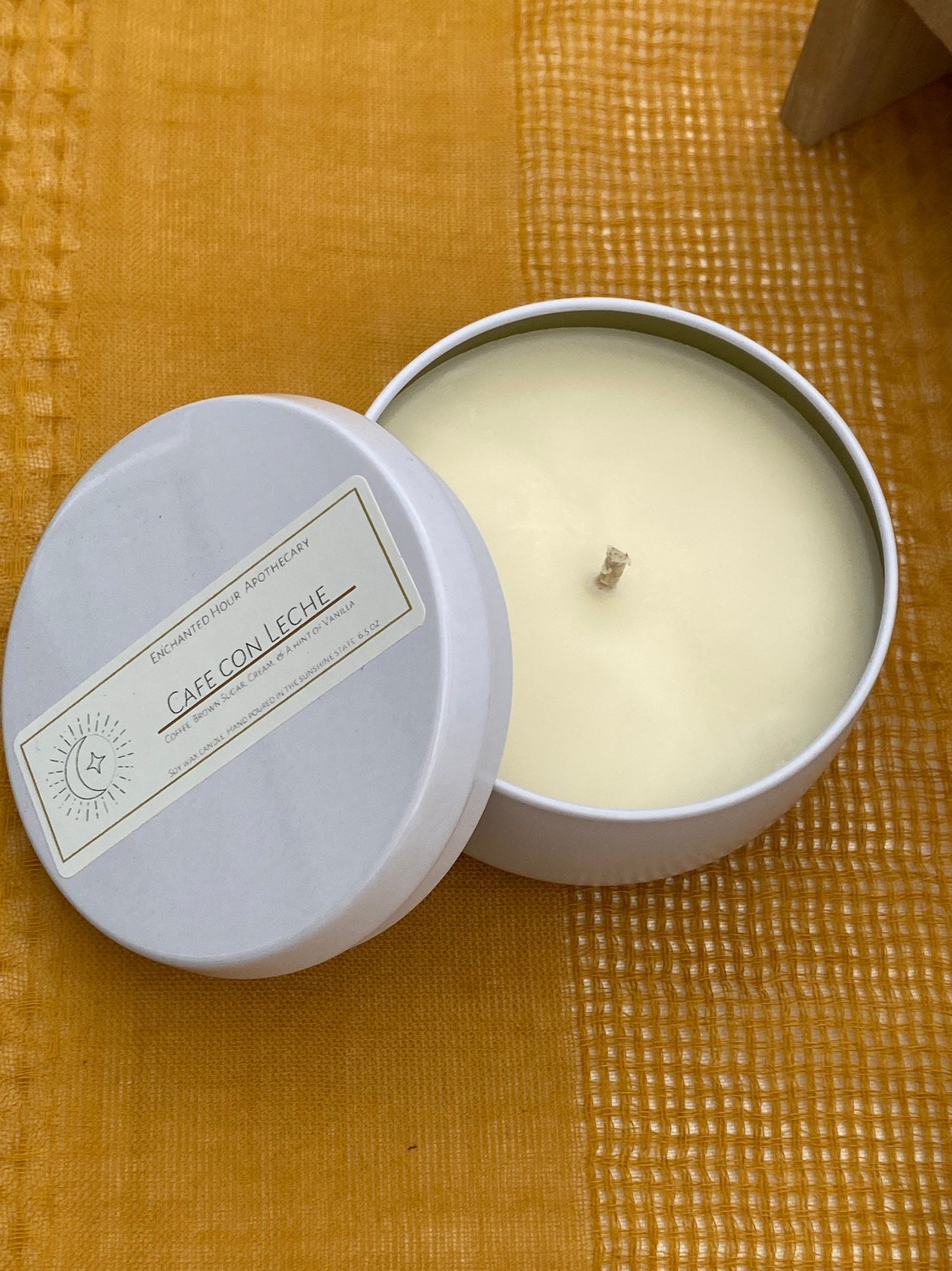 Cafe con Leche - Travel Tin Candle