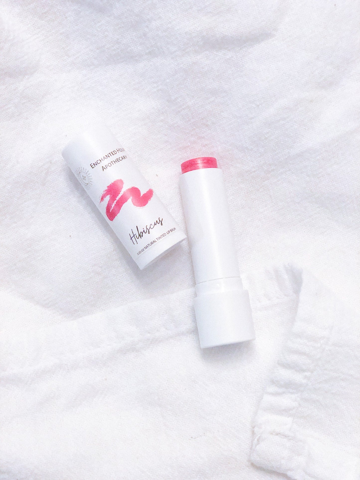 Tinted Lip Balm | Hibiscus | Coral Pink Lip Balm | Lip Balm