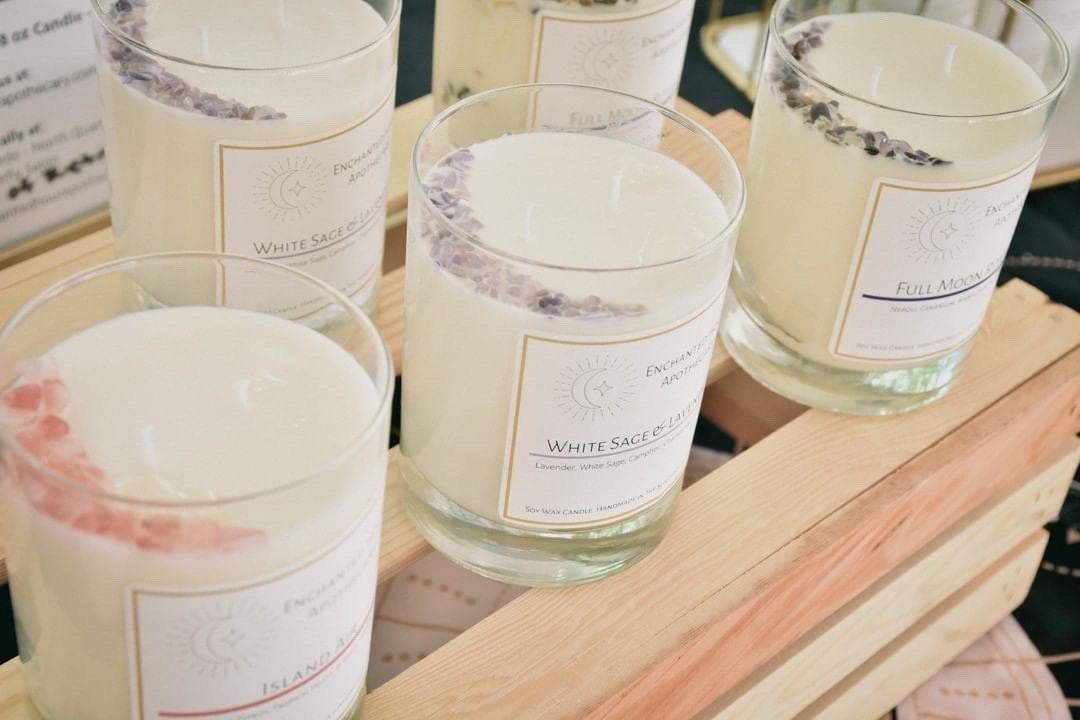 White Sage and Lavender Candle